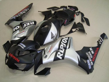 Noir Mat Argent Repsol Carénage Honda CBR 1000 RR 06-07