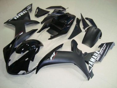 Noir Mat Blanc Carénage Yamaha R1 02-03