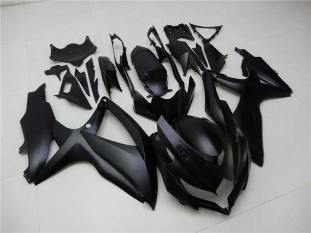 Noir Mat Carénage Suzuki GSXR 600 / 750 K8 08-10 Noir Mat Carénage Suzuki GSXR 600 / 750 K8 08-10