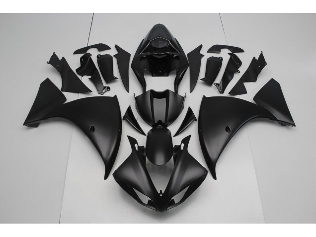 Noir Mat Carénage Yamaha R1 09-11 Noir Mat Carénage Yamaha R1 09-11