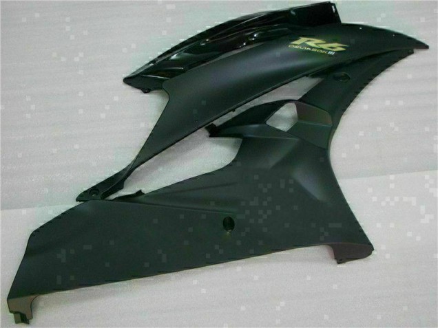 Noir Mat Carénage Yamaha R6 06-07 Noir Mat Carénage Yamaha R6 06-07