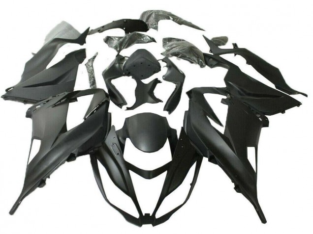 Noir Mat Carénages Kawasaki ZX6R 13-18