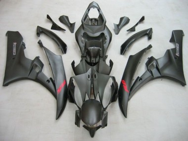 Noir Mat Carénages Yamaha R6 06-07