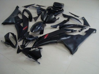 Noir Mat Noir Brillant Carénage Yamaha R6 08-16