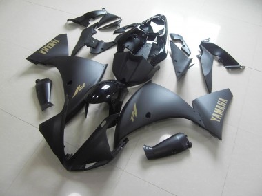 Noir Mat Or Décalque Carénage Yamaha R1 12-14