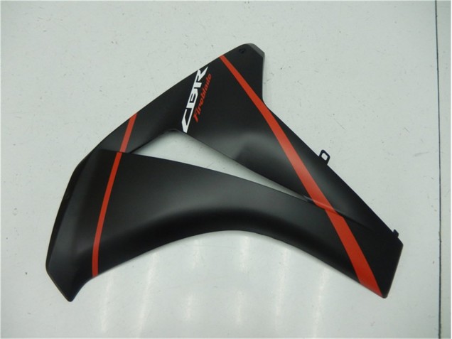 Noir Mat Rouge Carénage Honda CBR 1000 RR 08-11 Noir Mat Rouge Carénage Honda CBR 1000 RR 08-11