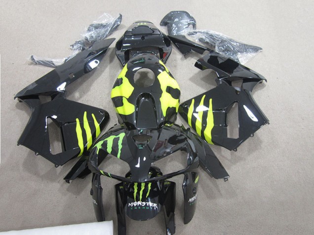 Noir Monster Vert Carénage Honda CBR 600 RR 07-08
