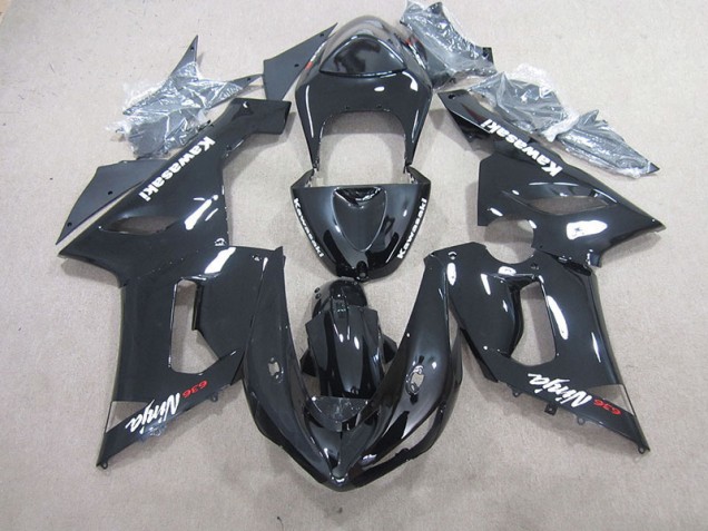 Noir Ninja 636 Carénages Kawasaki ZX6R 05-06 Noir Ninja 636 Carénages Kawasaki ZX6R 05-06