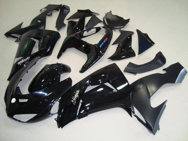 Noir Noir Mat Carénage Kawasaki ZX10R 06-07 Noir Noir Mat Carénage Kawasaki ZX10R 06-07