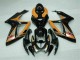 Noir Orange Carénage Suzuki GSXR 600 / 750 K6 06-07 Noir Orange Carénage Suzuki GSXR 600 / 750 K6 06-07