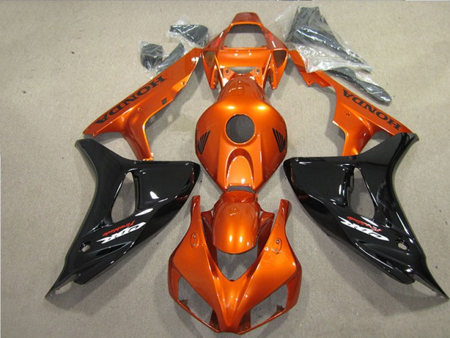 Noir Orange Fireblade Carénage Honda CBR 1000 RR 06-07 Noir Orange Fireblade Carénage Honda CBR 1000 RR 06-07