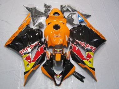 Noir Orange Red Bull Carénages Honda CBR 600 RR 09-12