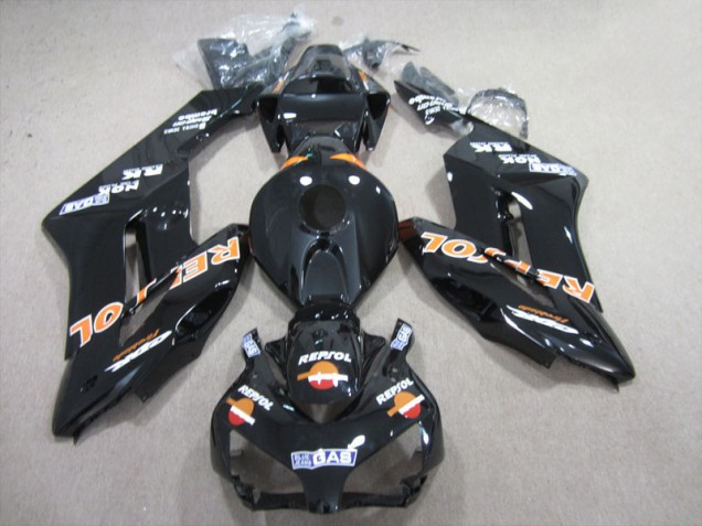 Noir Orange Repsol Carénage Honda CBR 1000 RR 04-05 Noir Orange Repsol Carénage Honda CBR 1000 RR 04-05