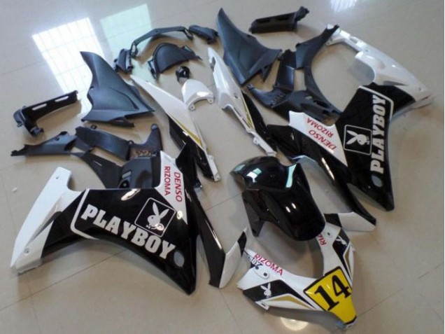 Noir Playboy 14 Carénage Honda CBR 500 RR 13-15 Noir Playboy 14 Carénage Honda CBR 500 RR 13-15