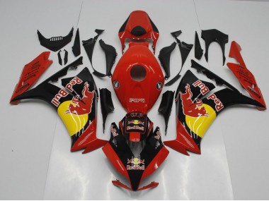 Noir Red Bull Carénage Honda CBR 1000 RR 12-16