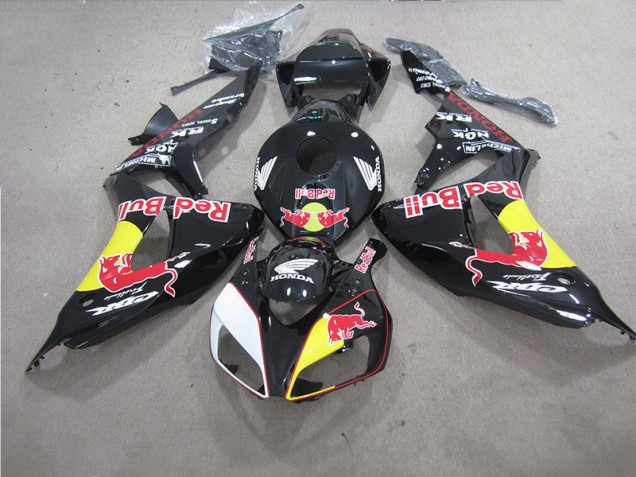 Noir Red Bull Carénages Honda CBR 1000 RR 06-07 Noir Red Bull Carénages Honda CBR 1000 RR 06-07