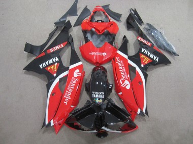 Noir Rouge Blanc Santander Carénage Yamaha R6 08-16
