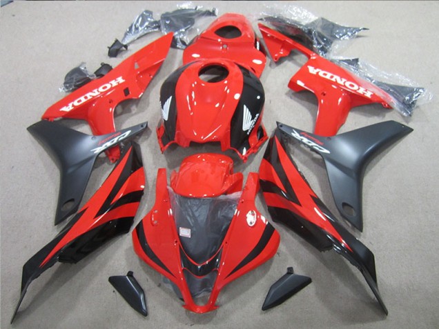 Noir Rouge Carénage Honda CBR 600 RR 07-08 Noir Rouge Carénage Honda CBR 600 RR 07-08