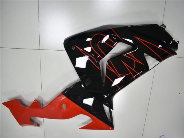 Noir Rouge Carénage Kawasaki ZX10R 06-07 Noir Rouge Carénage Kawasaki ZX10R 06-07