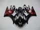 Noir Rouge Carénage Yamaha R6 03-05 Noir Rouge Carénage Yamaha R6 03-05