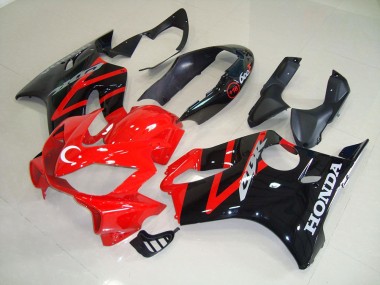 Noir Rouge Carénages Honda CBR 600 F4i 04-07