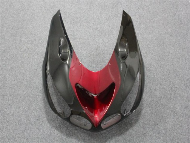 Noir Rouge Carénages Kawasaki ZX14R ZZR 1400 06-11 Noir Rouge Carénages Kawasaki ZX14R ZZR 1400 06-11