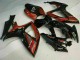 Noir Rouge Carénages Suzuki GSXR 600 / 750 K6 06-07 Noir Rouge Carénages Suzuki GSXR 600 / 750 K6 06-07