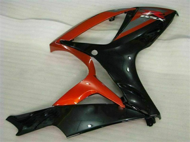 Noir Rouge Carénages Suzuki GSXR 600 / 750 K6 06-07 Noir Rouge Carénages Suzuki GSXR 600 / 750 K6 06-07