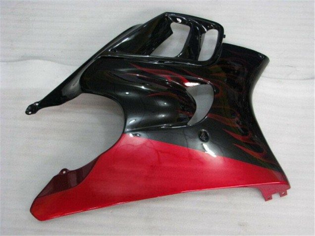 Noir Rouge Flamme Carénage Honda CBR 600 F3 95-98 Noir Rouge Flamme Carénage Honda CBR 600 F3 95-98
