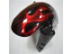 Noir Rouge Flamme Carénage Yamaha R6 03-05
