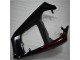Noir Rouge Flamme Carénage Yamaha R6 03-05