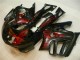 Noir Rouge Flamme Carénages Honda CBR 600 F3 95-98 Noir Rouge Flamme Carénages Honda CBR 600 F3 95-98