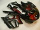 Noir Rouge Flamme Carénages Honda CBR 600 F3 95-98 Noir Rouge Flamme Carénages Honda CBR 600 F3 95-98