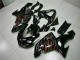 Noir Rouge Flamme Carénages Kawasaki ZX10R 06-07 Noir Rouge Flamme Carénages Kawasaki ZX10R 06-07