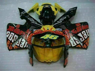 Noir Rouge Jaune 46 Carénage Honda CBR 600 RR 05-06