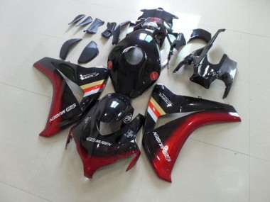 Noir Rouge Mugen Carénage Honda CBR 1000 RR 08-11