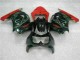Noir Rouge Ninja Carénage Kawasaki EX250 08-12 Noir Rouge Ninja Carénage Kawasaki EX250 08-12