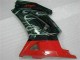 Noir Rouge Ninja Carénage Kawasaki EX250 08-12 Noir Rouge Ninja Carénage Kawasaki EX250 08-12