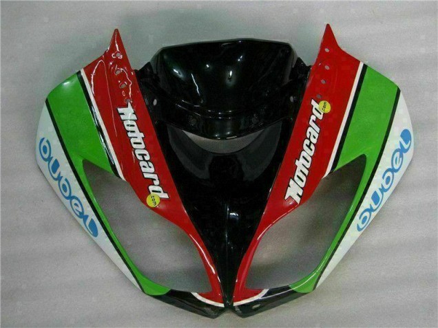 Noir Rouge Vert card Carénage Kawasaki ZX6R 09-12
