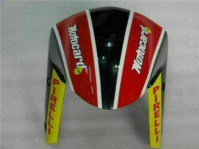 Noir Rouge Vert card Carénage Kawasaki ZX6R 09-12