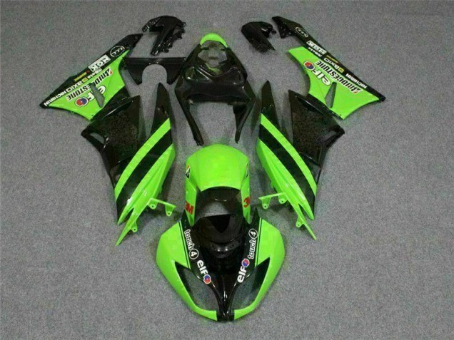 Noir Vert 3M Touch4 Carénage Kawasaki ZX6R 09-12 Noir Vert 3M Touch4 Carénage Kawasaki ZX6R 09-12