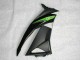 Noir Vert 636 Carénage Kawasaki ZX6R 09-12 Noir Vert 636 Carénage Kawasaki ZX6R 09-12
