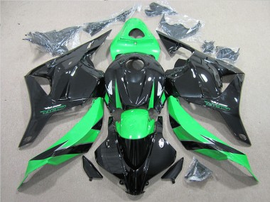 Noir Vert Carénage Honda CBR 600 RR 09-12