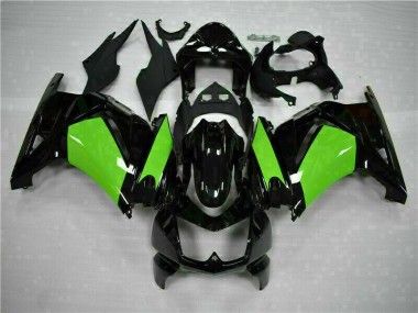 Noir Vert Carénage Kawasaki EX250 08-12