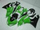 Noir Vert Carénage Kawasaki ZX6R 09-12 Noir Vert Carénage Kawasaki ZX6R 09-12