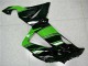 Noir Vert Carénage Kawasaki ZX6R 13-18 Noir Vert Carénage Kawasaki ZX6R 13-18