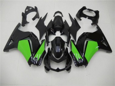 Noir Vert Carénages Kawasaki EX250 08-12
