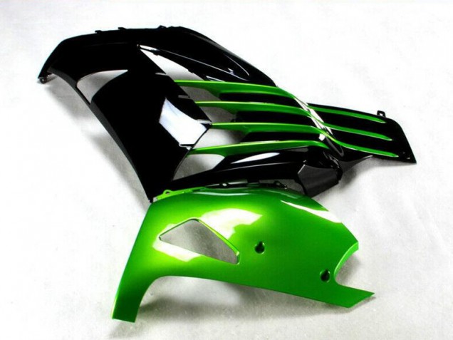 Noir Vert Carénages Kawasaki ZX14R ZZR 1400 12-21 Noir Vert Carénages Kawasaki ZX14R ZZR 1400 12-21