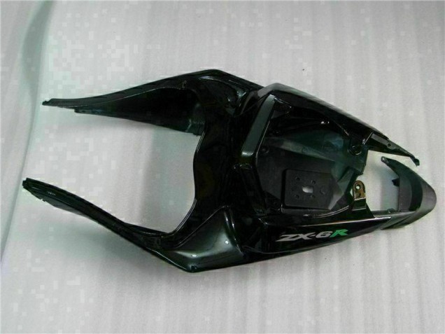 Noir Vert Carrosserie Kawasaki ZX6R 09-12 Noir Vert Carrosserie Kawasaki ZX6R 09-12