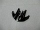Noir Vert Kit Carénages Complet Kawasaki ZX6R 09-12